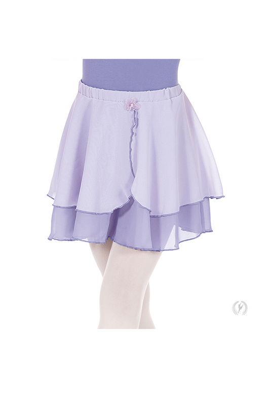 Two Tier Pull-On Skirt
