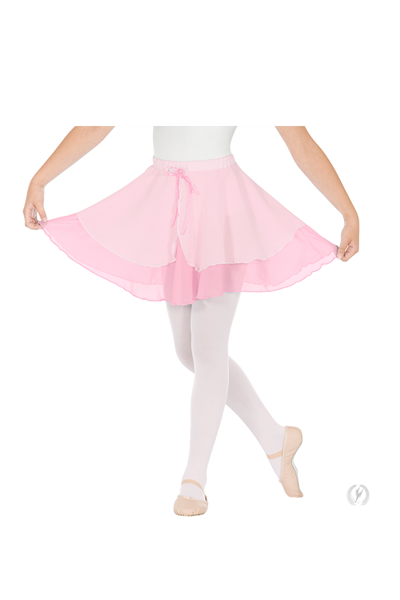 Two Tier Pull-On Skirt