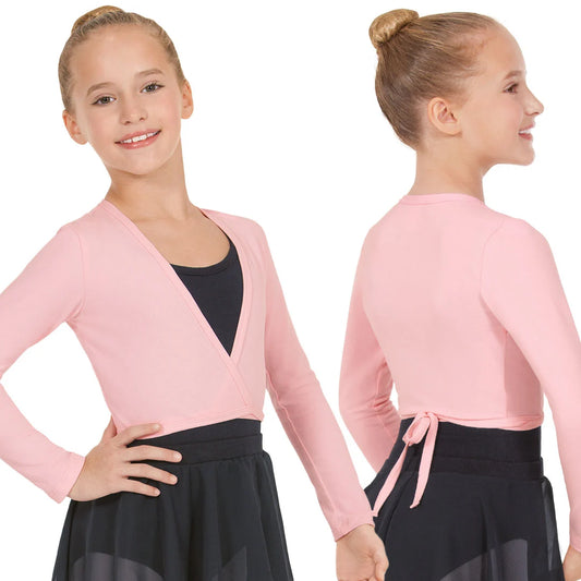 Cotton Wrap Sweater