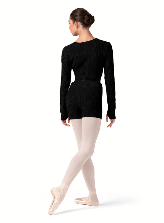Cable Knit Crop Sweater