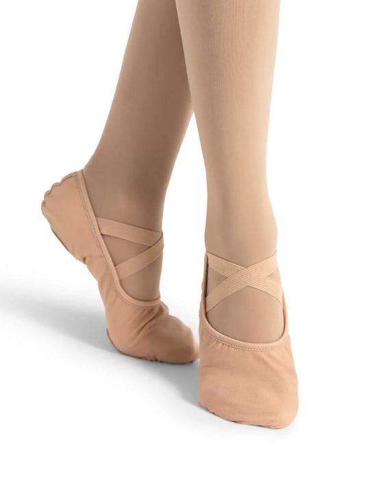 Hanami Canvas Slipper (Nude and Light Suntan)