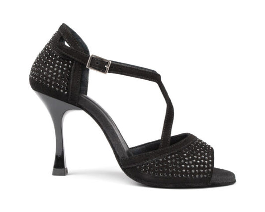 Suede and Stone 2.5" Heel